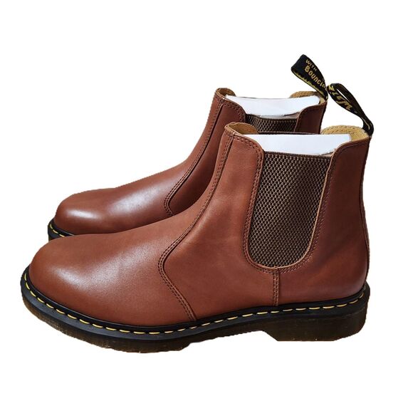 Dr. Martens 2976 Carrara Chelsea Boots – Saddle Tan – Men’s Size 14 – Unworn - Picture 1 of 12